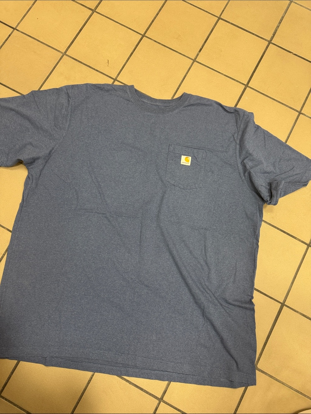 Carhartt Short Sleeve Pocket Tee in Slate Blue